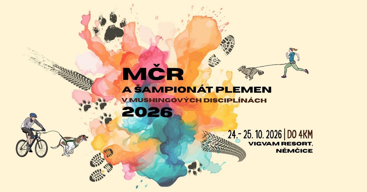 MČR a Šampionát plemen v mushingových disciplínách 2026